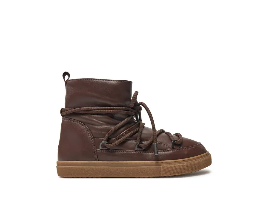 obrazek 1 Inuikii Śniegowce Full Leather 55102-087 Brązowy