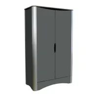 Zdjęcie Dwudrzwiowa szafa FUSION profilowana - Mathy by Bols