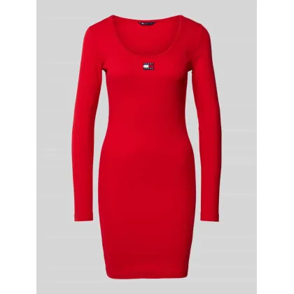 Zdjęcie Sukienka mini z prążkowaniem