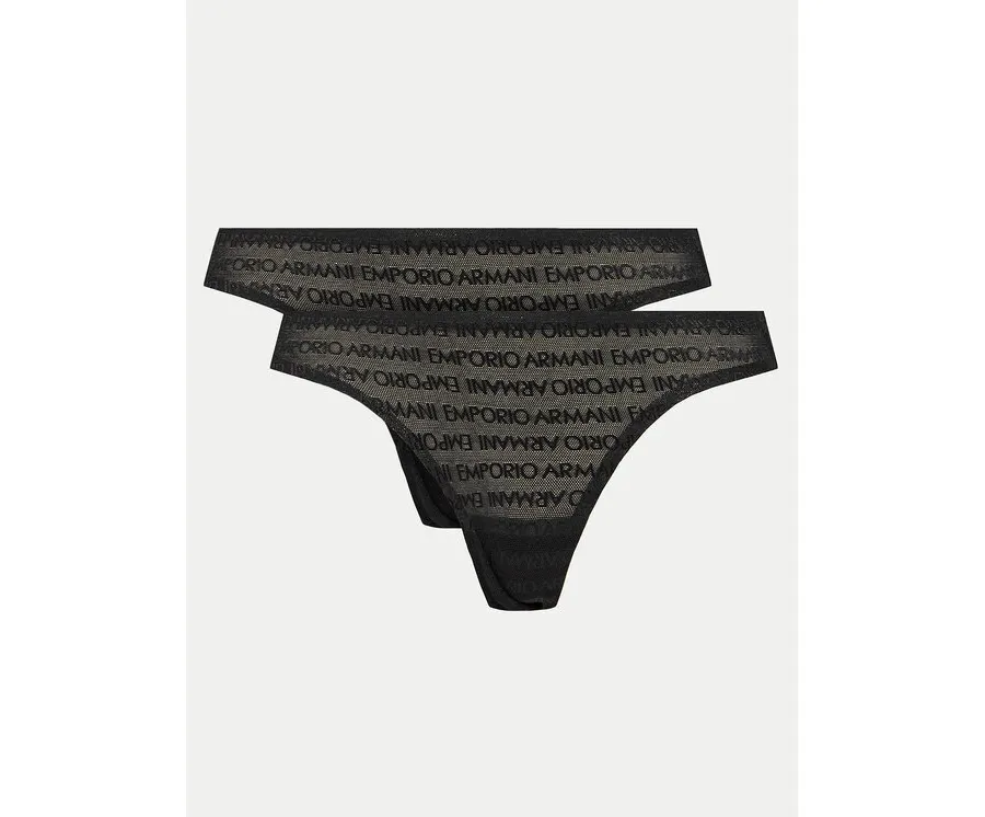 obrazek 1 Emporio Armani Underwear Komplet 2 par fig brazylijskich 163337 3F204 00020 Czarny