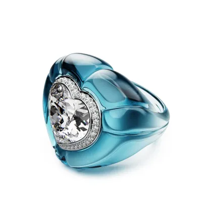 Zdjęcie Swarovski Pierścionek Dulcis 5709965 Niebieski