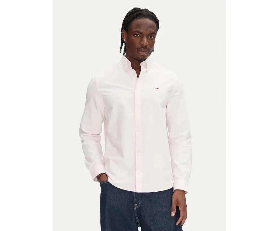 obrazek 1 Tommy Jeans Koszula DM0DM21298 Różowy Regular Fit