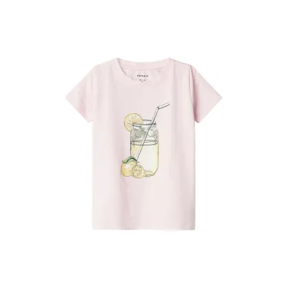 Zdjęcie NAME IT T-Shirt Foji 13241048 Różowy Standard Fit