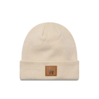 Zdjęcie New Era Czapka Team Patch Cuff Bea 60565197 Beżowy