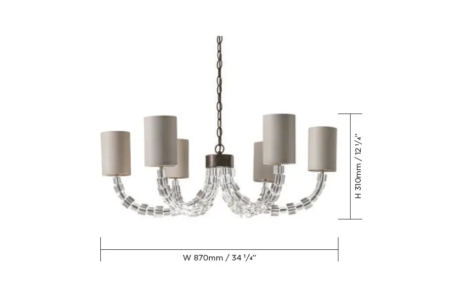 obrazek 4 Designerski duży żyrandol 