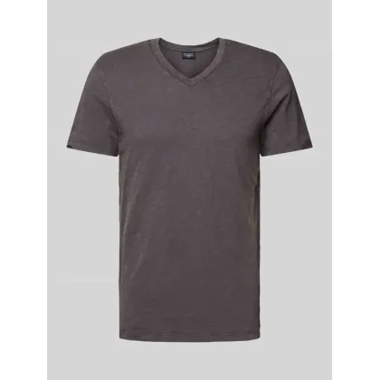 Zdjęcie T-shirt z dekoltem w serek