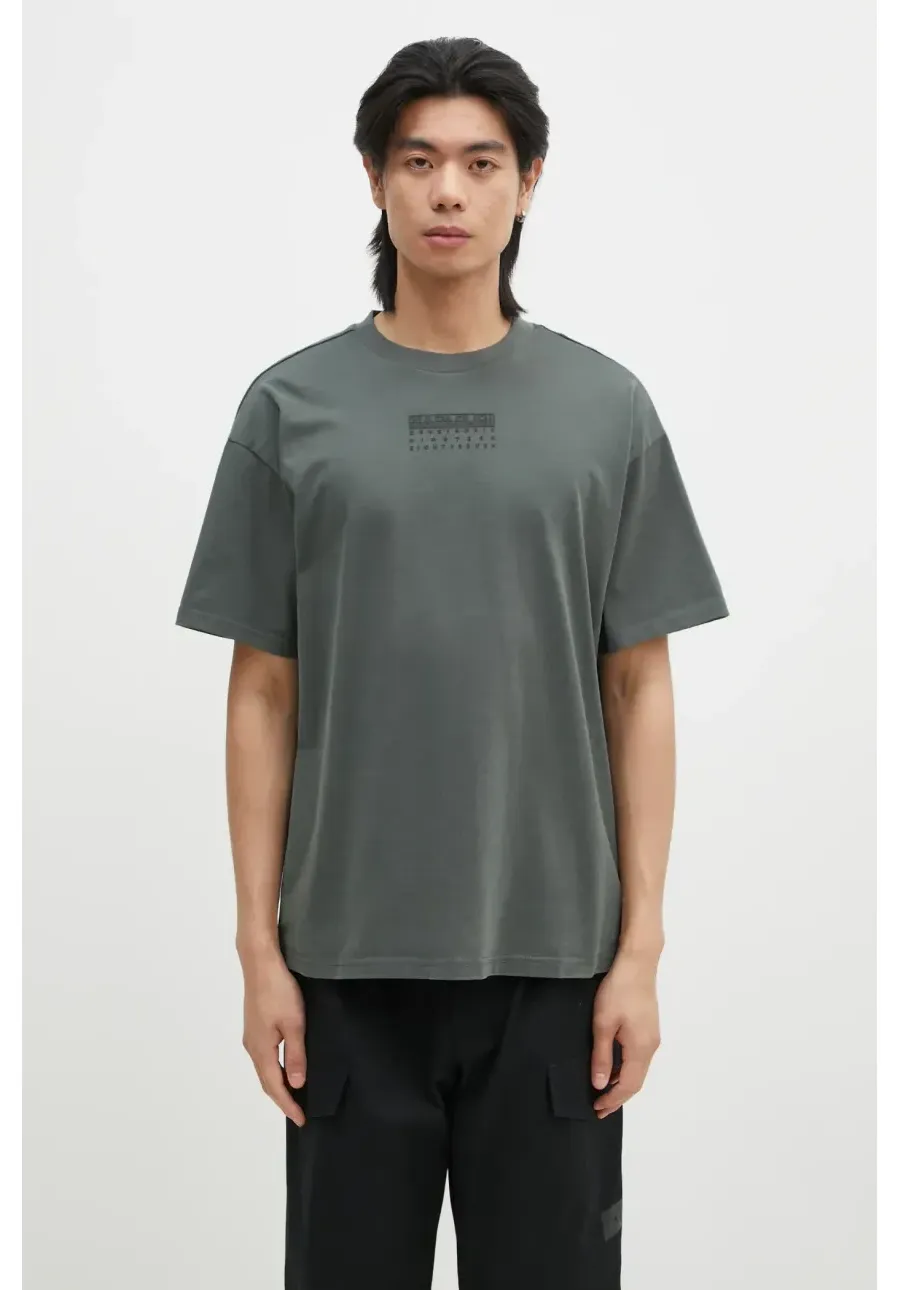 obrazek 1 Napapijri t-shirt bawełniany S-Premium męski kolor zielony z nadrukiem NP0A4I6QG1S1