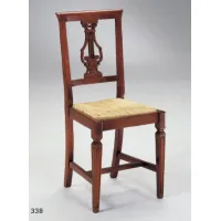 Picture A unique chair with a straw seat - Fratelli Mirandola