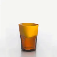 Picture Original yellow water glass made of Murano glass