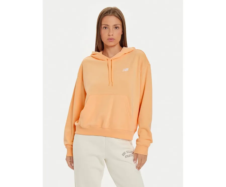 obrazek 1 New Balance Bluza WT41507 Pomarańczowy Relaxed Fit