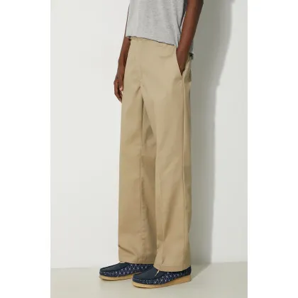 Zdjęcie Dickies spodnie męskie kolor beżowy proste DK0A4XK6KHK-Khaki