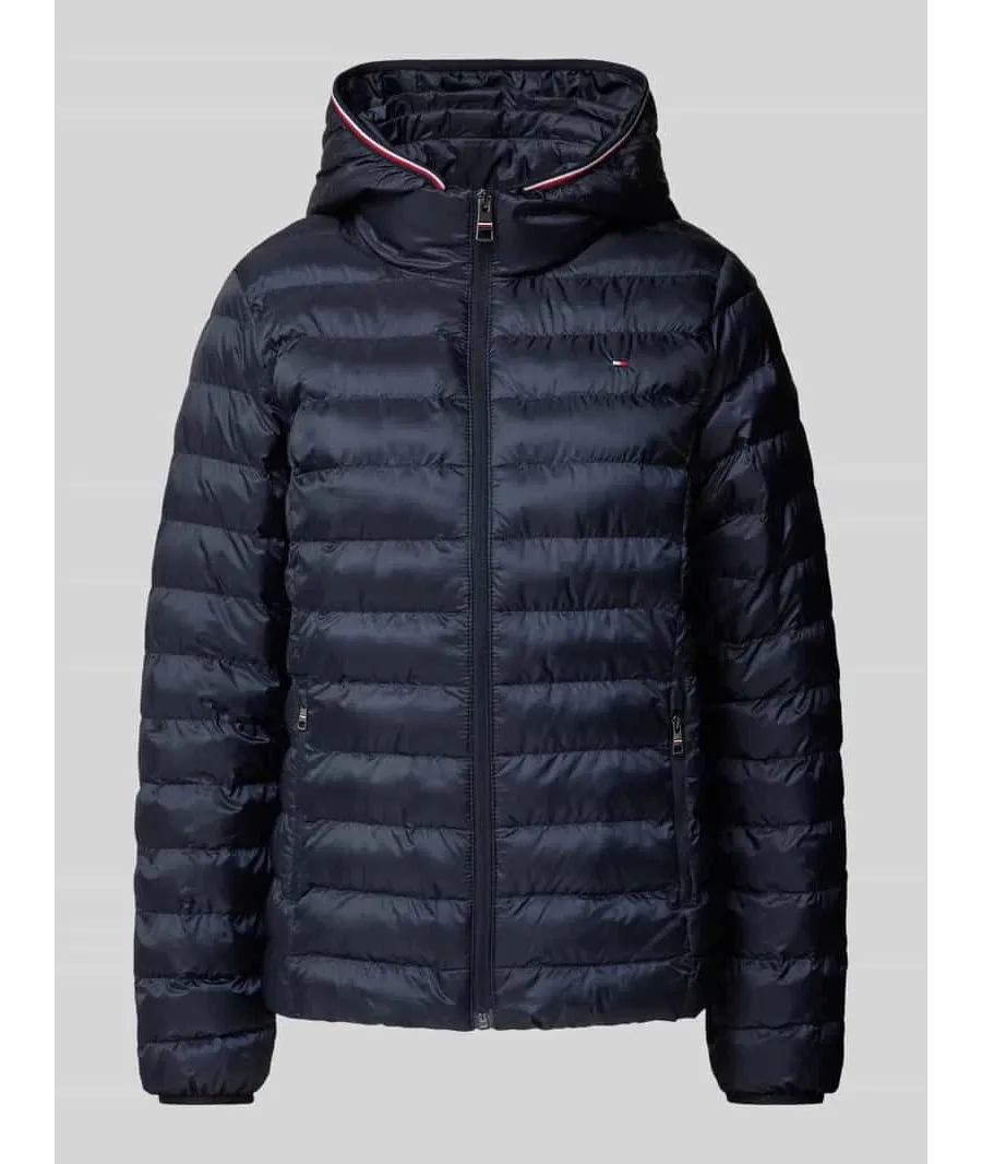 obrazek 1 Tommy Hilfiger Kurtka przejściowa Global Stripe WW0WW42046 Granatowy Regular Fit