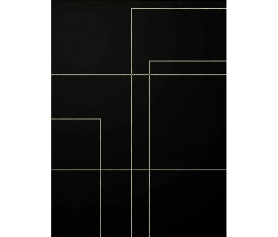 obrazek 1 Włoski geometryczny dywan w kolorze czarnym - Sartori Rugs