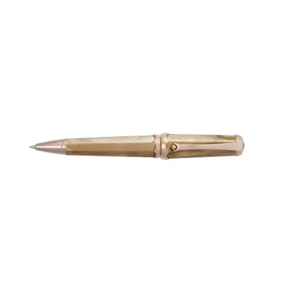 Picture Rose Gold Plated Beige Piccola Ballpoint Pen Montegrappa
