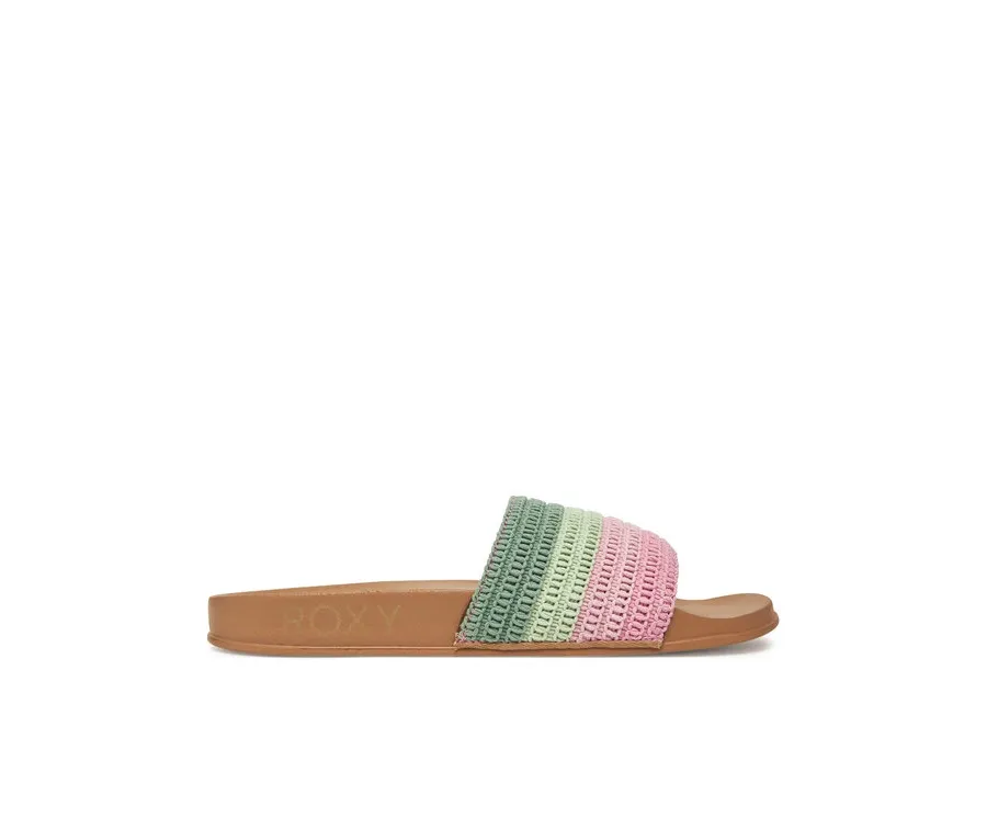 obrazek 1 Roxy Klapki ARJL101232 Zielony