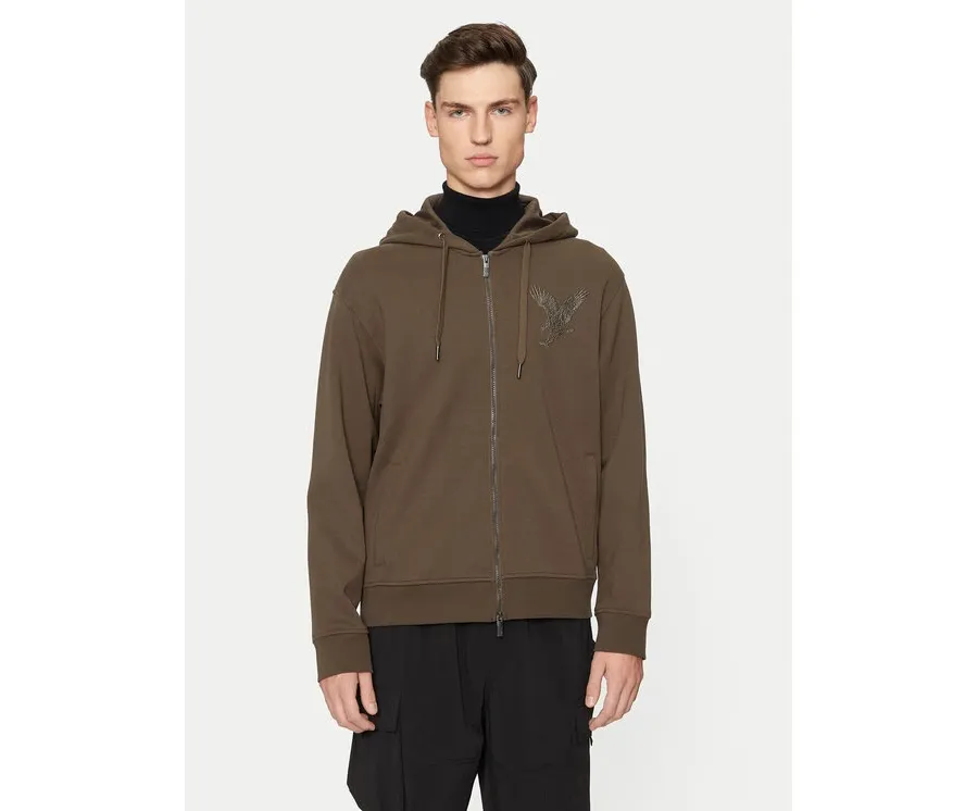 obrazek 1 Armani Exchange Bluza 6DZMAF ZJKBZ 1897 Zielony Regular Fit