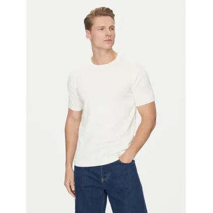 Zdjęcie Calvin Klein T-Shirt K10K114485 Écru Regular Fit