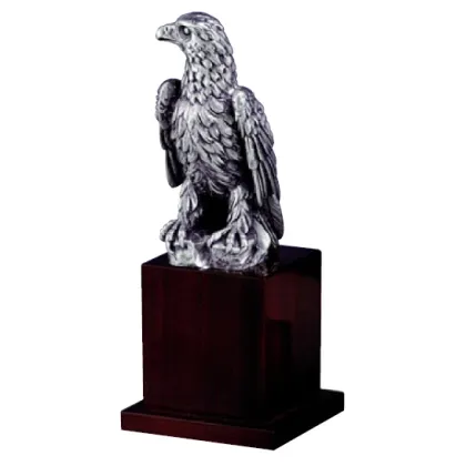 Picture Original Italian figurine with an eagle