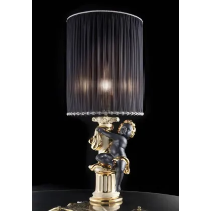 Zdjęcie Ceramiczna lampa z dzieckiem