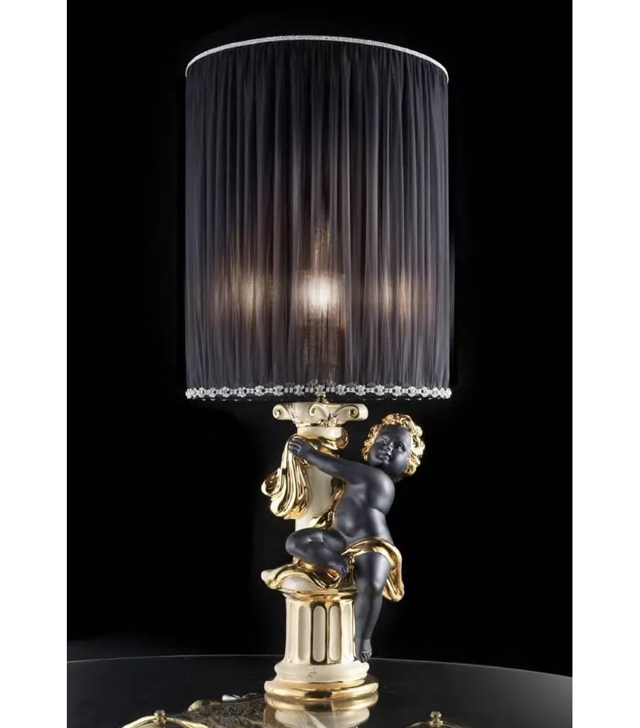 obrazek 1 Ceramiczna lampa z dzieckiem