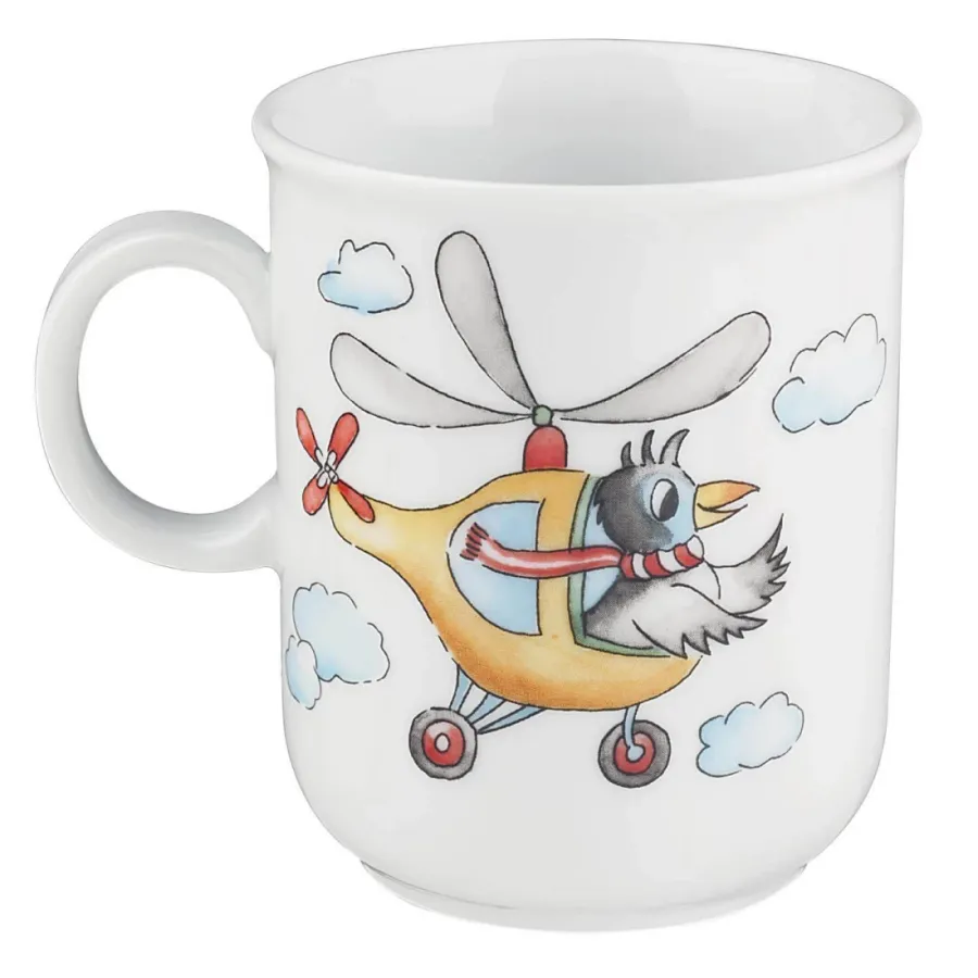 obrazek 2 Stylowy porcelanowy kubek z oryginalnym bajkowym zdobieniem - Seltmann Weiden