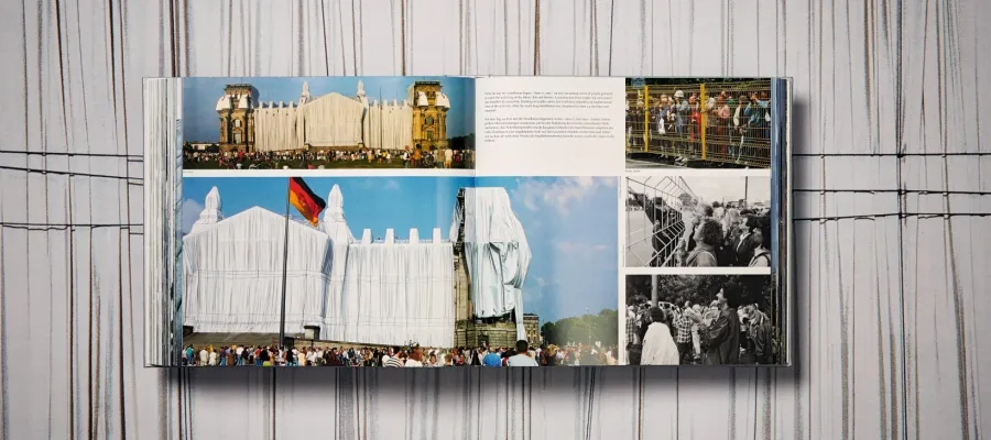 obrazek 13 Książka Christo and Jeanne-Claude. Wrapped Reichstag, Berlin, 1971–1995 - Taschen