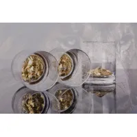 Zdjęcie Komplet 6 luksusowych szklanek do whisky z motywem lwa pokryte złotem - Luxurygifts