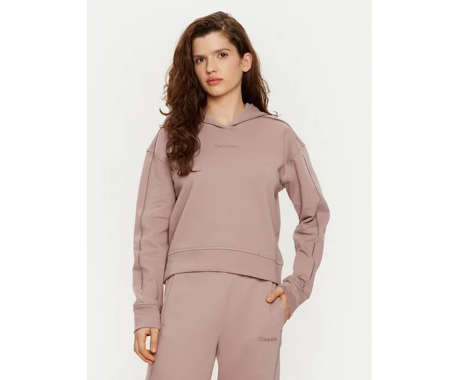 obrazek 1 Calvin Klein Bluza Hoodie 000QS7261E Beżowy Regular Fit