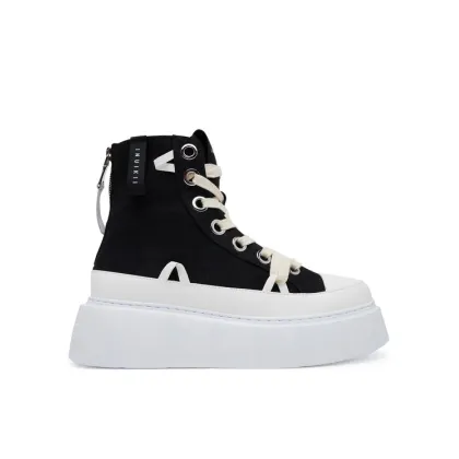 Zdjęcie Inuikii Trampki Matilda Canvas High 30103-025 Czarny