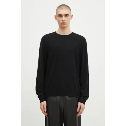 Zdjęcie 032C sweter wełniany Logo Cashmere Blend Sweater męski kolor czarny lekki F24-URK-1571-000