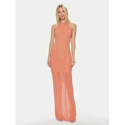 Zdjęcie Guess Sukienka wieczorowa Belle W4GK80 Z36O0 Koralowy Slim Fit