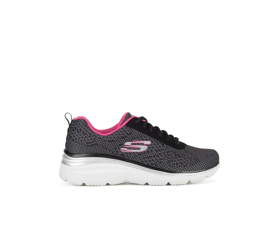 obrazek 1 Skechers Sneakersy FASHION FIT - BOLD BOUNDARIES 12719 BKHP Czarny