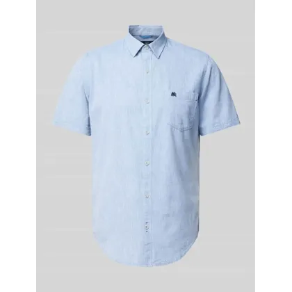 Zdjęcie Koszula casualowa o kroju regular fit z wyhaftowanym logo