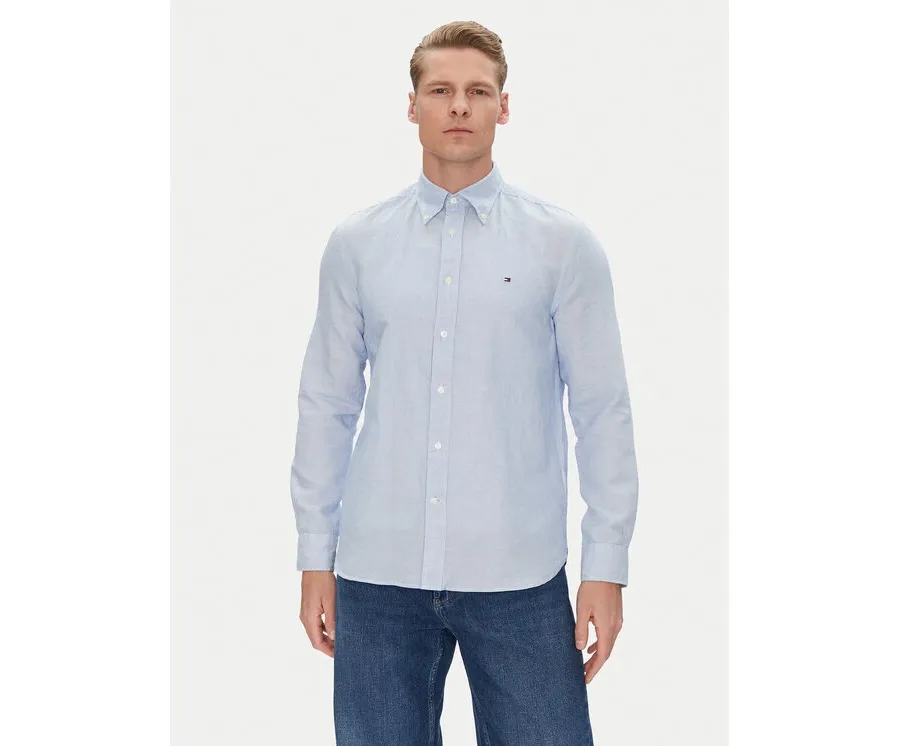 obrazek 1 Tommy Hilfiger Koszula MW0MW40704 Błękitny Regular Fit