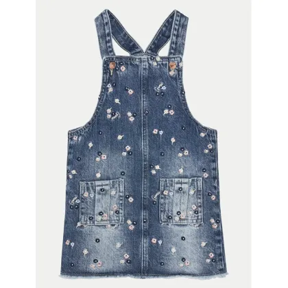 Zdjęcie Guess Sukienka jeansowa K5RK11 D45E0 Granatowy Regular Fit