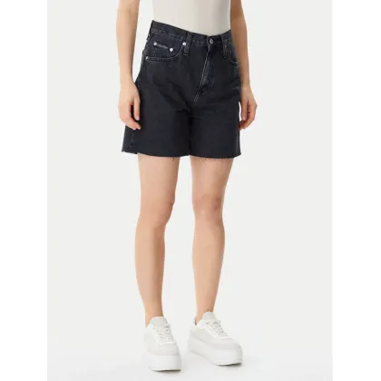 Zdjęcie Calvin Klein Jeans Szorty jeansowe J20J225190 Czarny Loose Fit