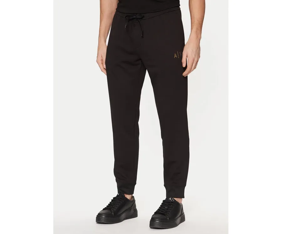 obrazek 1 Armani Exchange Spodnie dresowe XM000333 AF12269 UC001 Czarny Regular Fit