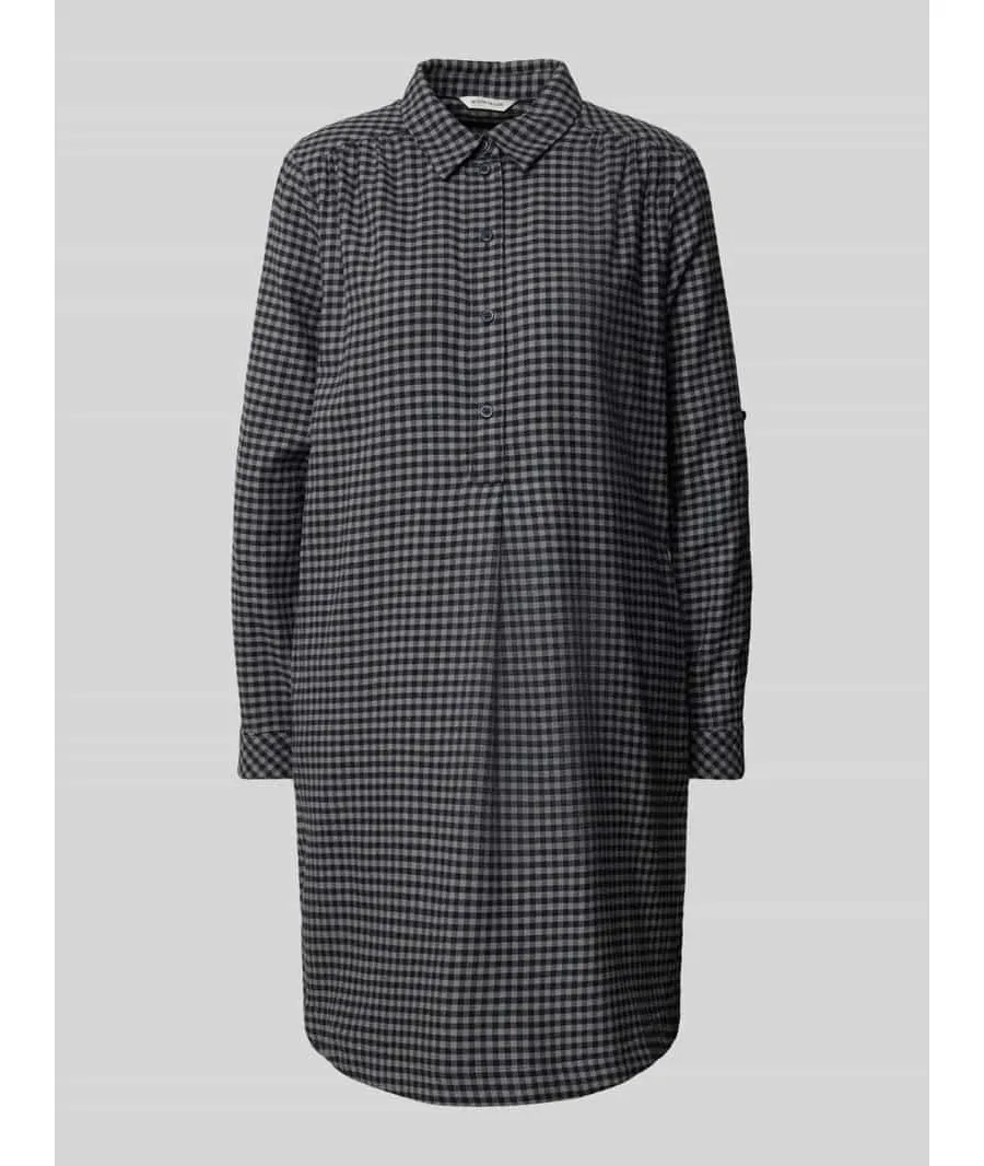 obrazek 1 Sukienka mini o kroju regular fit z flaneli