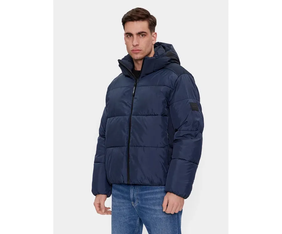 obrazek 1 Calvin Klein Kurtka zimowa K10K110329 Granatowy Regular Fit