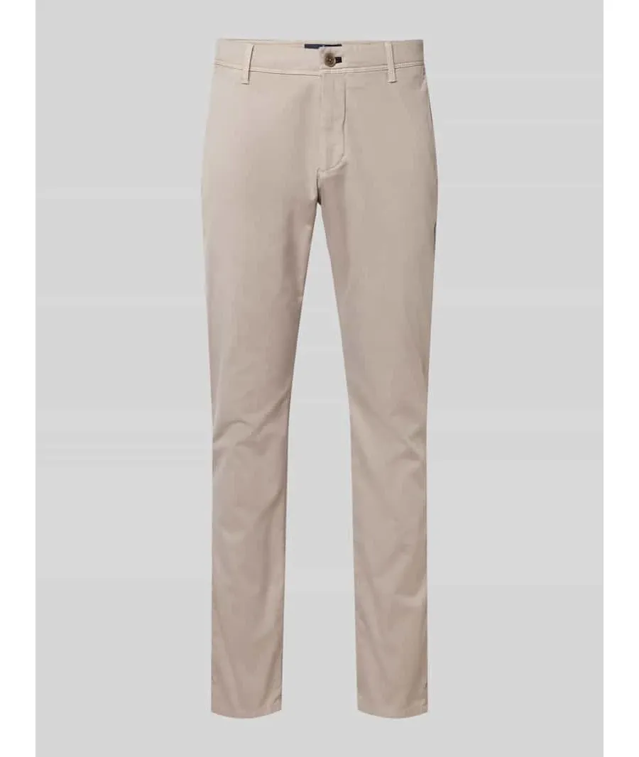 obrazek 1 Chinosy o kroju modern fit z wpuszczanymi kieszeniami model ‘MATTHEW2’