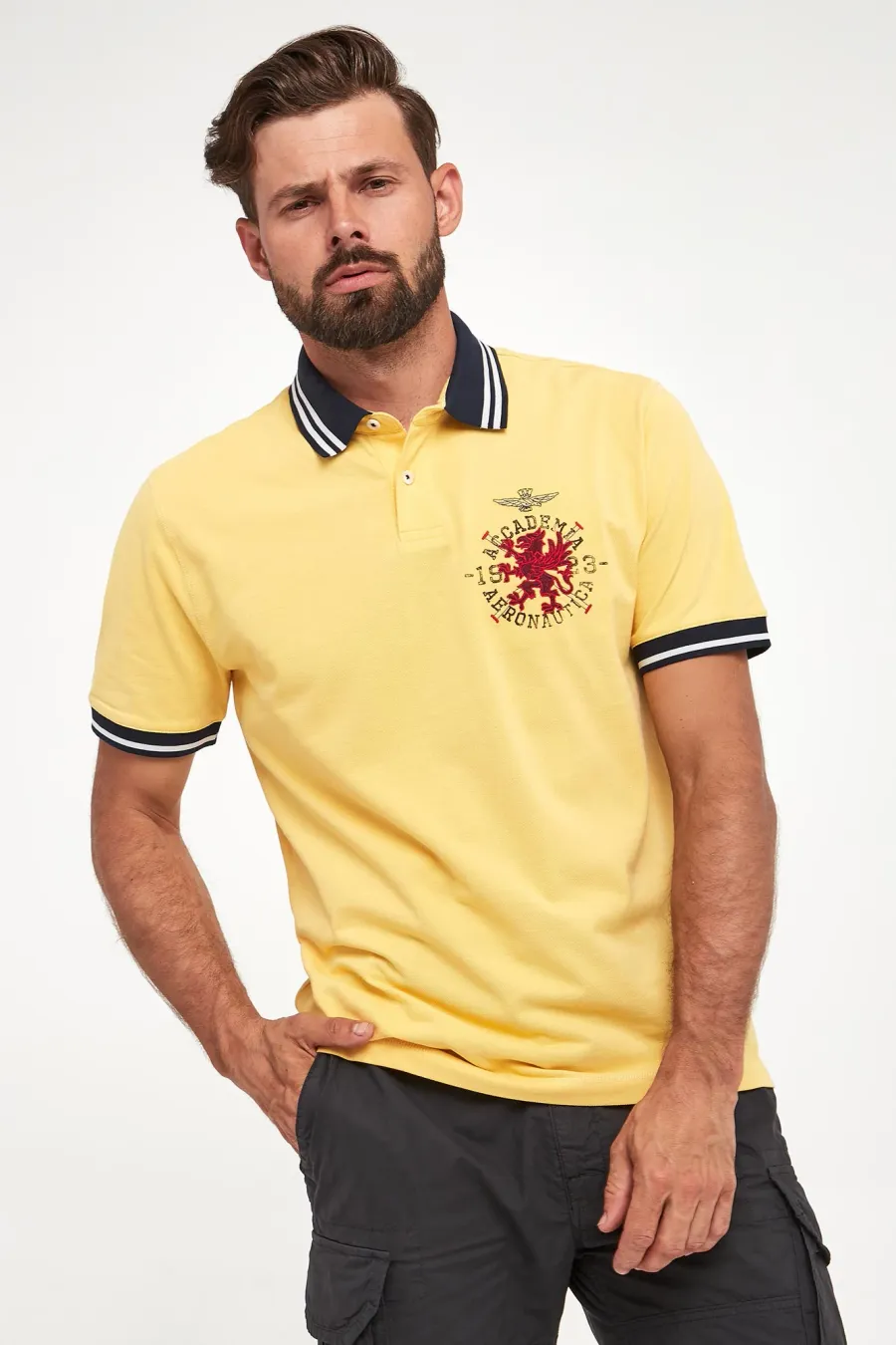 obrazek 1 Polo męskie AERONAUTICA MILITARE Aeronautica Militare