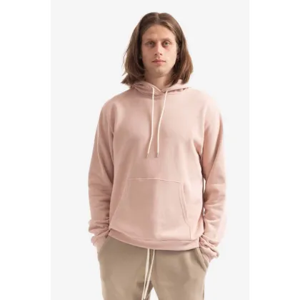 Zdjęcie John Elliott bluza bawełniana Beach Hoodie męska kolor różowy z kapturem gładka B121B00711A-ROZOWY