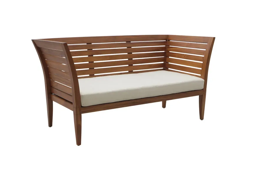 obrazek 1 Luksusowa sofa Georgetown z drewna tekowego do ogrodu i na taras