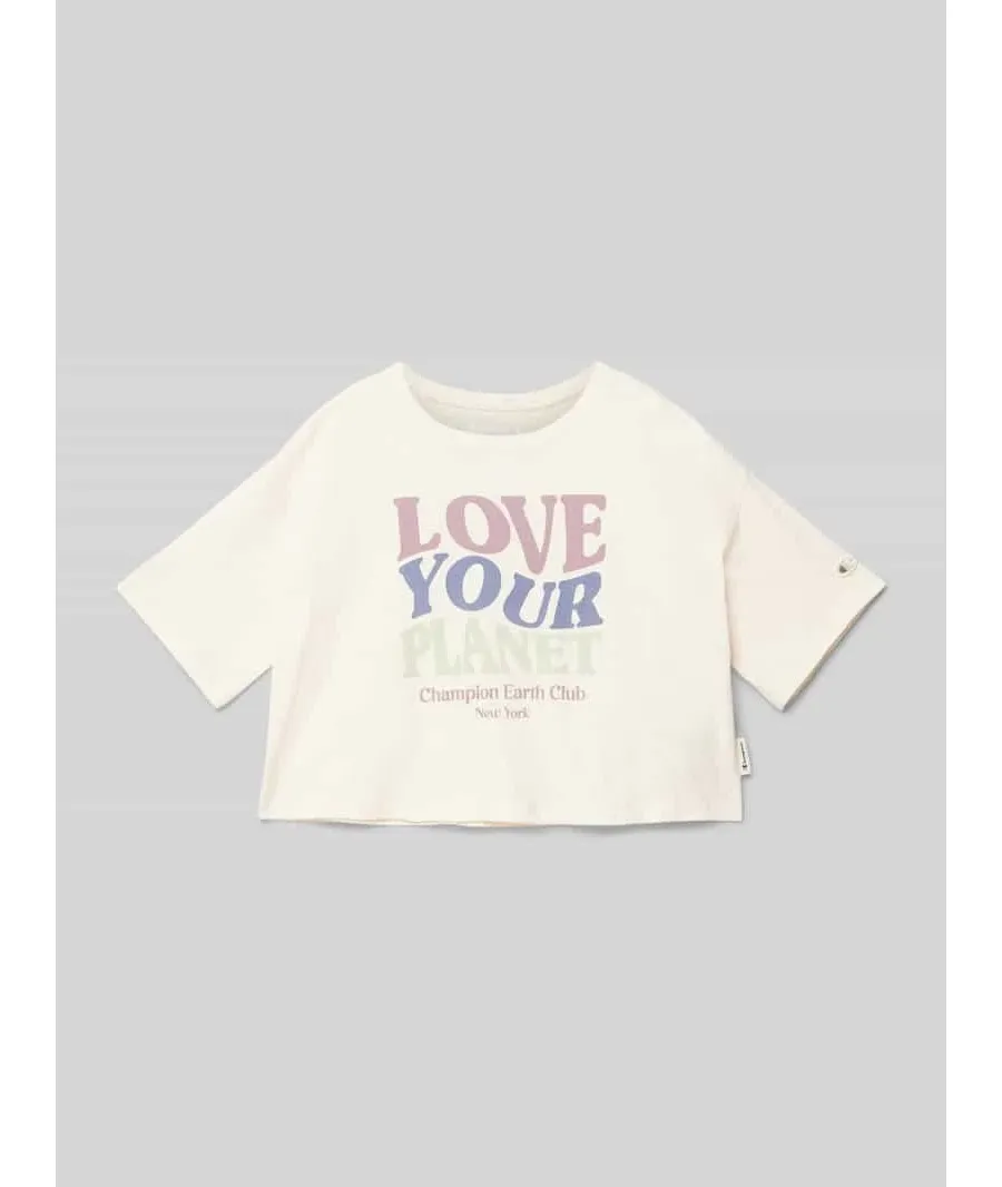 obrazek 1 T-shirt krótki z nadrukiem z motywem