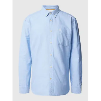 Zdjęcie Koszula casualowa o kroju regular fit z kołnierzykiem typu button down