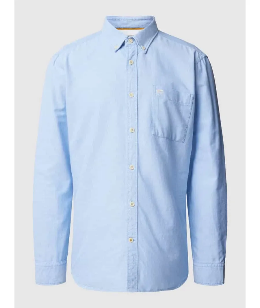 obrazek 1 Koszula casualowa o kroju regular fit z kołnierzykiem typu button down