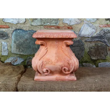 Zdjęcie Dekoracyjna gliniana podstawka pod posągi - Fornace Masini