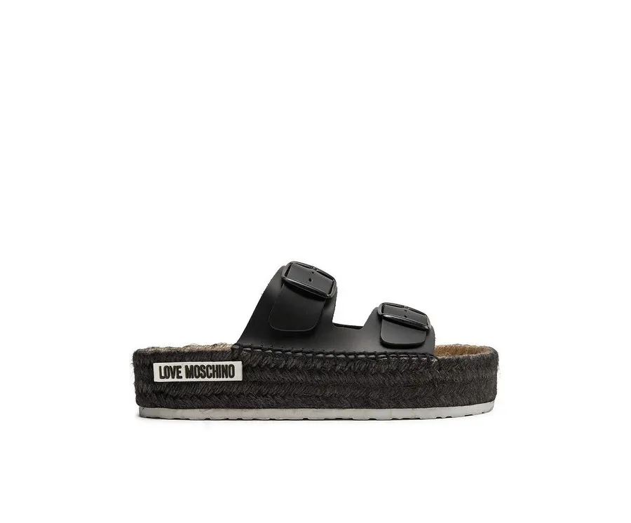 obrazek 1 LOVE MOSCHINO Espadryle JA28233G0IIAX000 Czarny