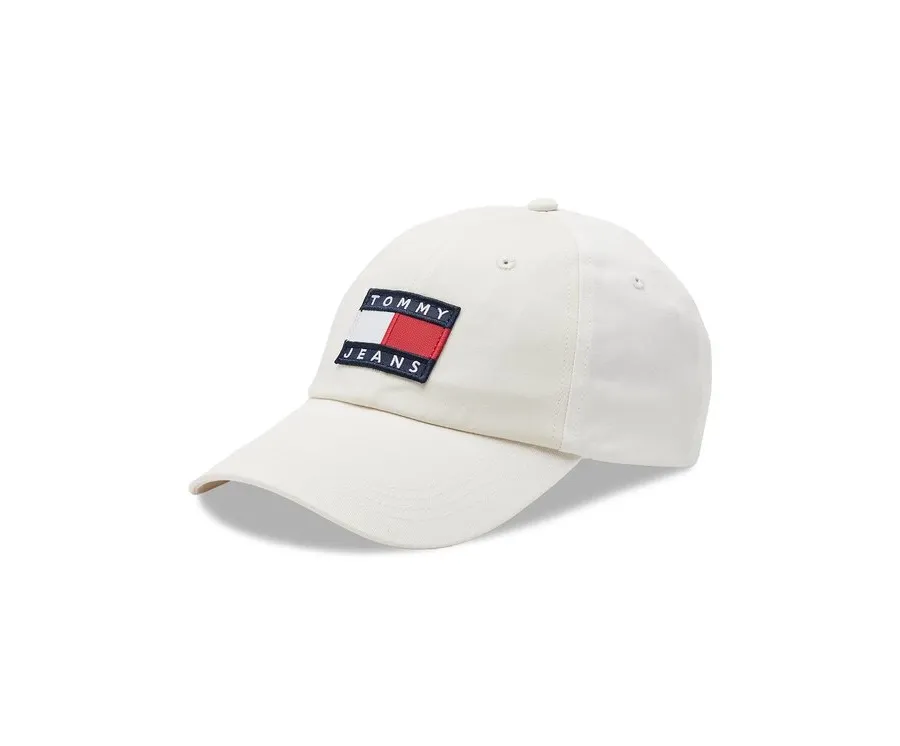 obrazek 1 Tommy Jeans Czapka z daszkiem Heritage AW0AW14601 Biały