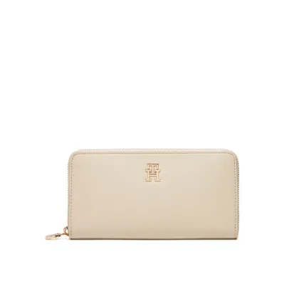 Zdjęcie Tommy Hilfiger Duży Portfel Męski Th Distinct Lrg Za AW0AW17482 Écru